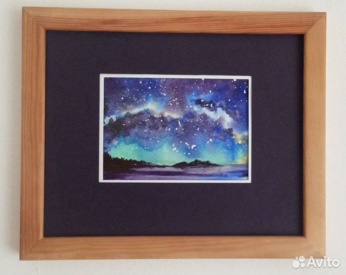 Акварельные картины 