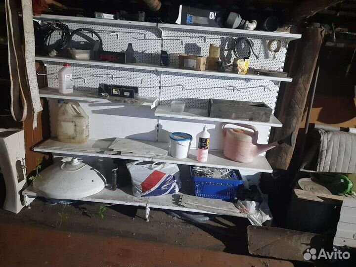 Стеллаж разборный металлический