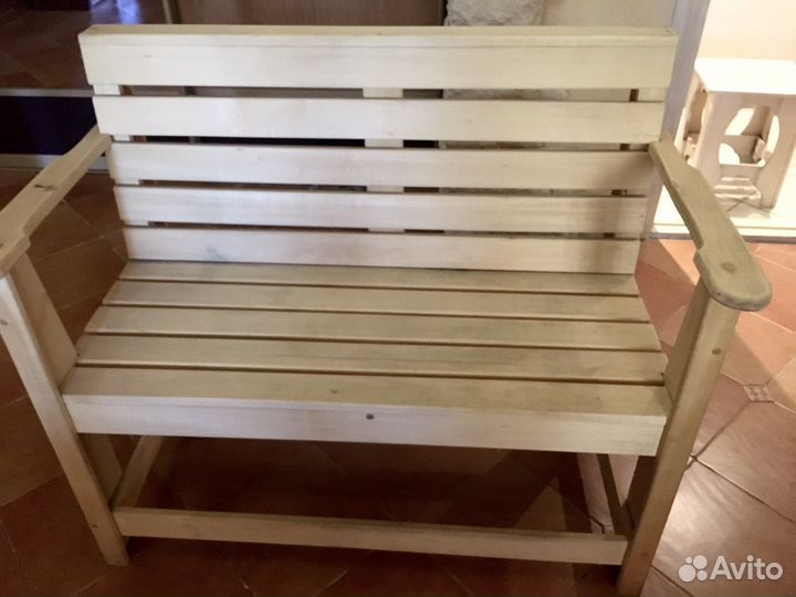 Диваны скамьи для сауны из липы