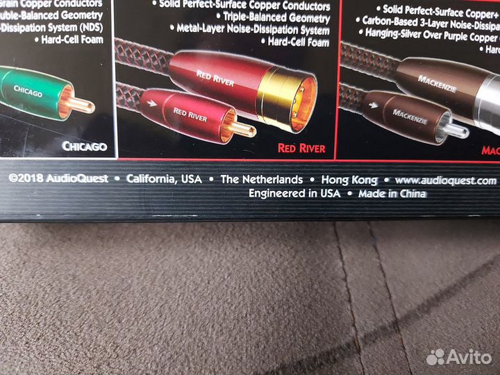 Межблочный кабель - audioquest