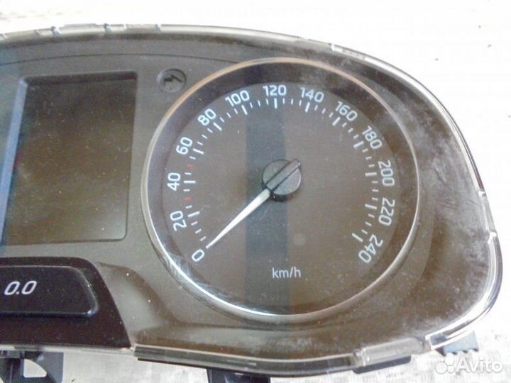 Панель приборов Skoda Rapid