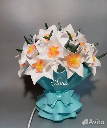 Букеты-светильники из изолона