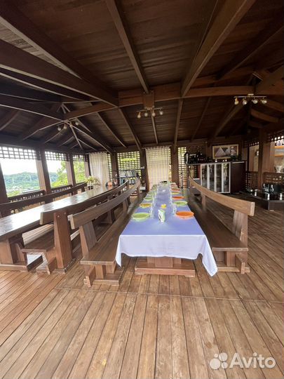 Аренда беседки с мангалом и видом на горы