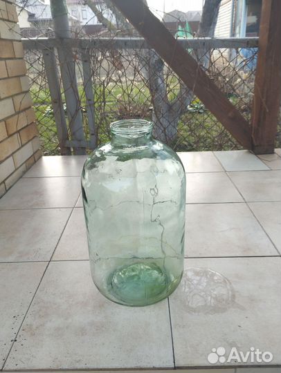 Банка 10 литров стеклянная