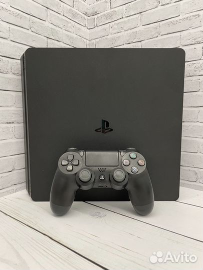 Приставка PS4 Slim 1Тб 2 ревизия