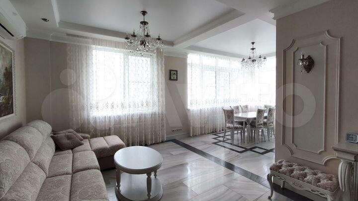 3-к. квартира, 154 м², 13/15 эт.