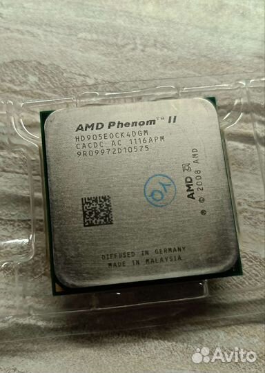 Процессор amd phenom ii 905e