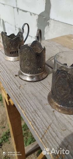 Подстаканники СССР космос