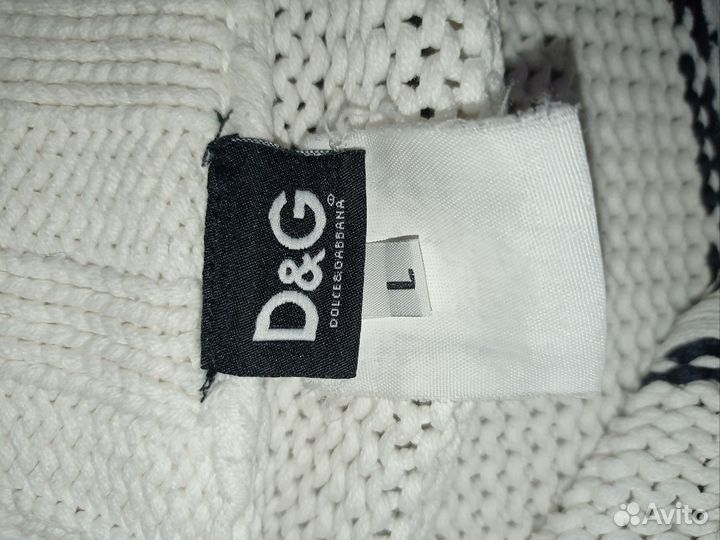 Винтажный свитер Dolce Gabanna (D&G)