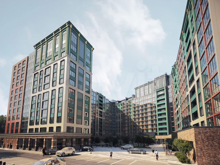 1-к. квартира, 41,8 м², 8/12 эт.