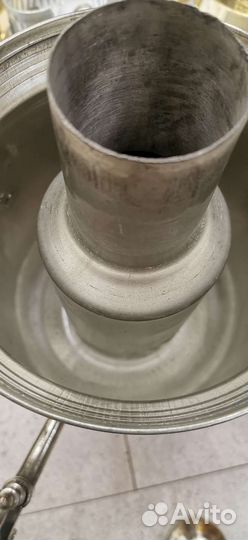 Тульский самовар 5 литров никелированный