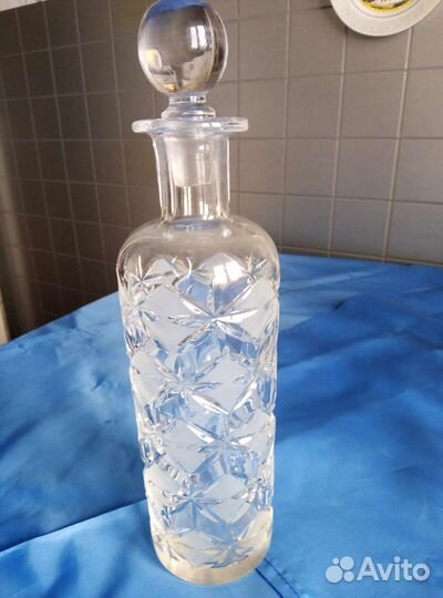 Графины и кувшин хрусталь