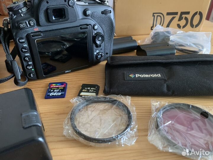 Фотоаппарат Nikon D750 + Объектив 50mm AF-S 1.4