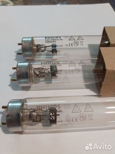Лампы бактерицидные ультрафиолетовые philips TUV15
