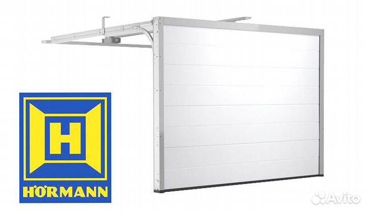 Секционные гаражные ворота Horman Херман LPU 2.5м*2,275