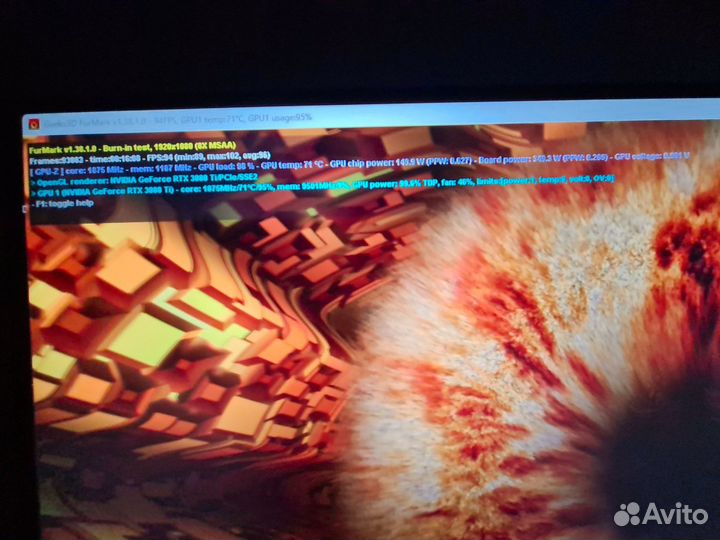 Видеокарта Palit RTX 3080ti GameRock 12gb