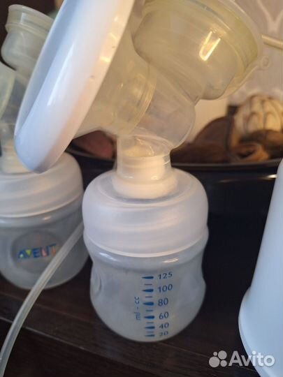 Молокоотсос avent электрический двойной
