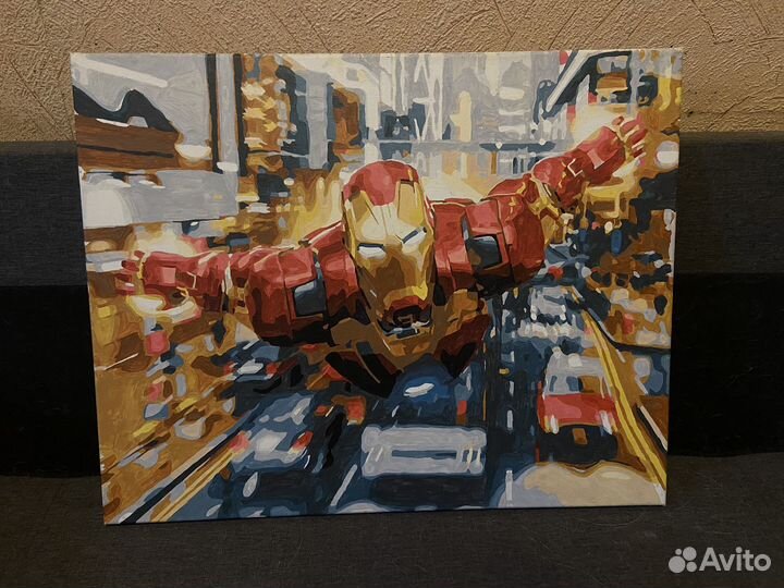 Картины по номерам (готовые)