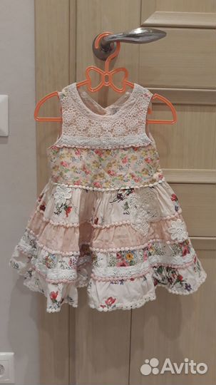 Красивое платье next 74-80