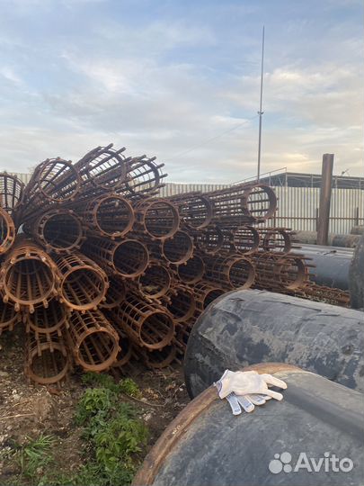 Каркас буронабивных свай