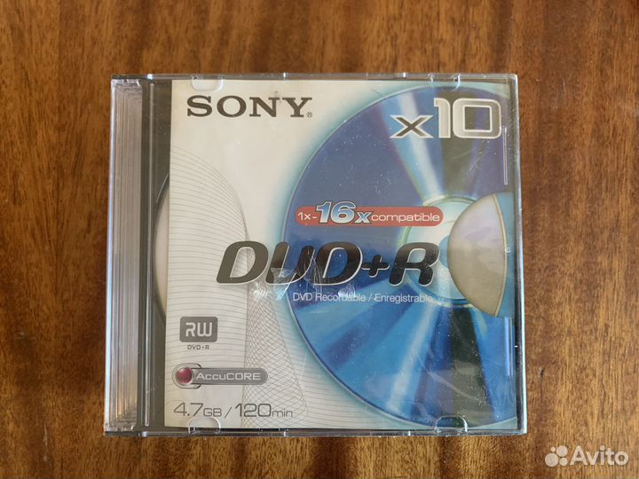 Диски DVD+R sony