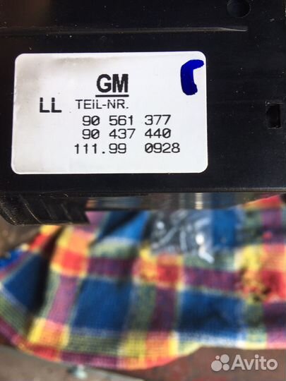 Блок управления светом Opel astra G