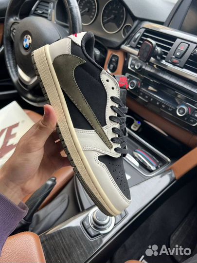 Кроссовки Nike air jordan 1 travis scott