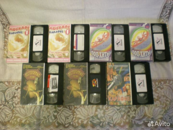 Караоке на видеокассетах VHS