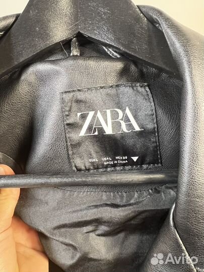 Кожанка zara