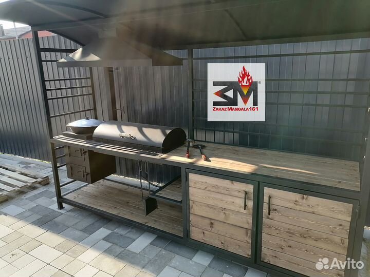 Мангла с крышей лофт