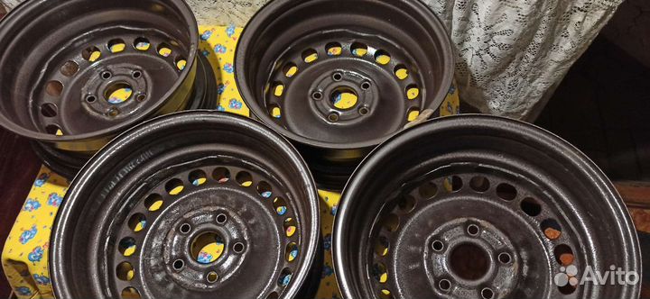 Штампованные диски r15 5х114.3