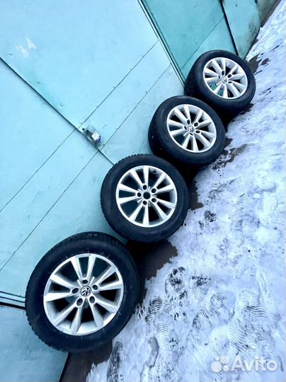 Колеса зимние VW Touareg 255/55/18 Tigar