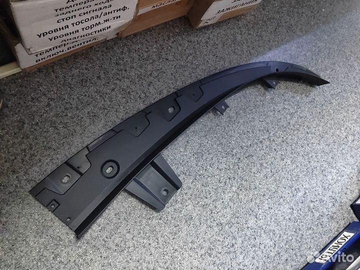 Спойлер бампера переднего Мазда сх-7 2010-20