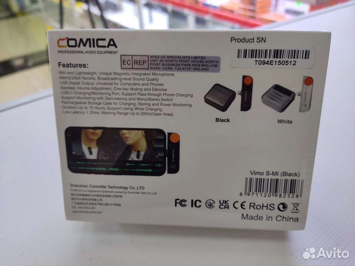 Comica Vimo S MI (Lightning) беспроводной микрофон