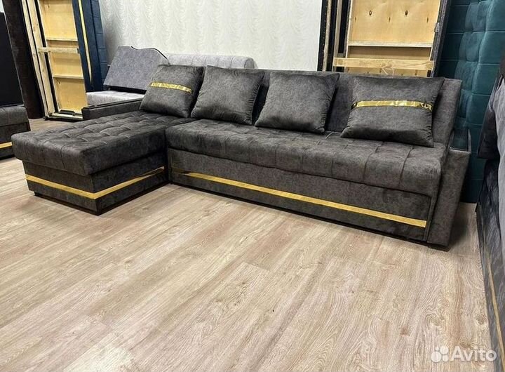 Угловой диван раскладной на заказ