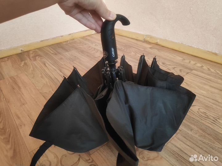 Зонт автомат черный