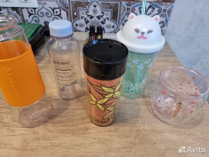 Термо кружка Starbucks Seoul, термос primera