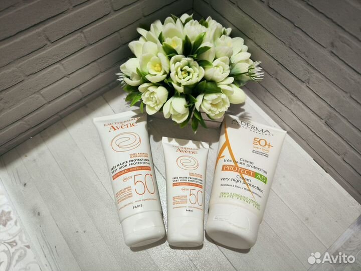 Солнцезащитный крем Avene A-derma