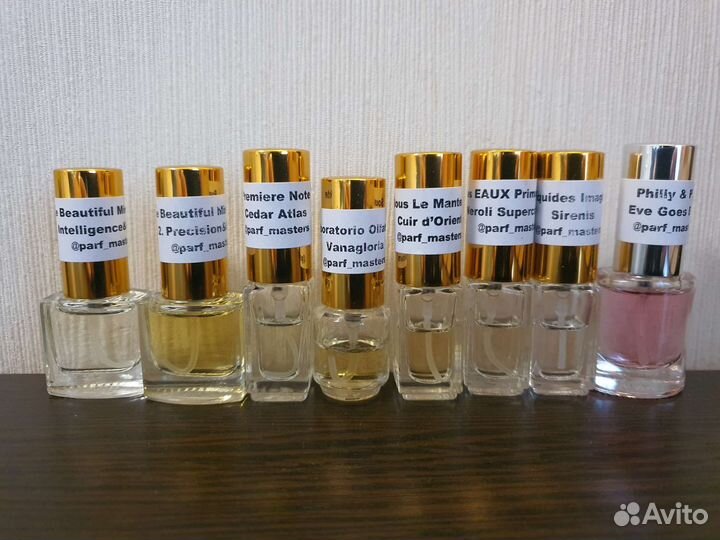 Духи отливанты не подошедшие