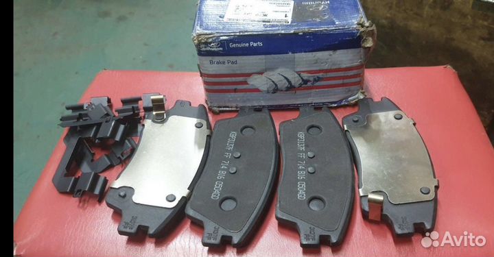 Передние тормозные колодки Kia/Hyundai 58101D7A10