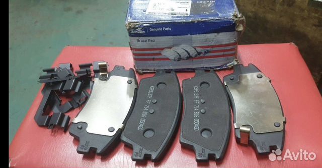 Передние тормозные колодки Kia/Hyundai 58101D7A10