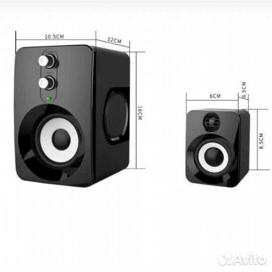 Активная акустич. система FT-10 2.1 Black