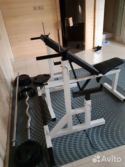 Новые скамья для жима стойки для приседа