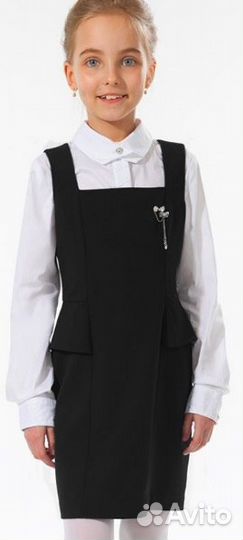 Silver Spoon сарафан новый черный 128 р-р