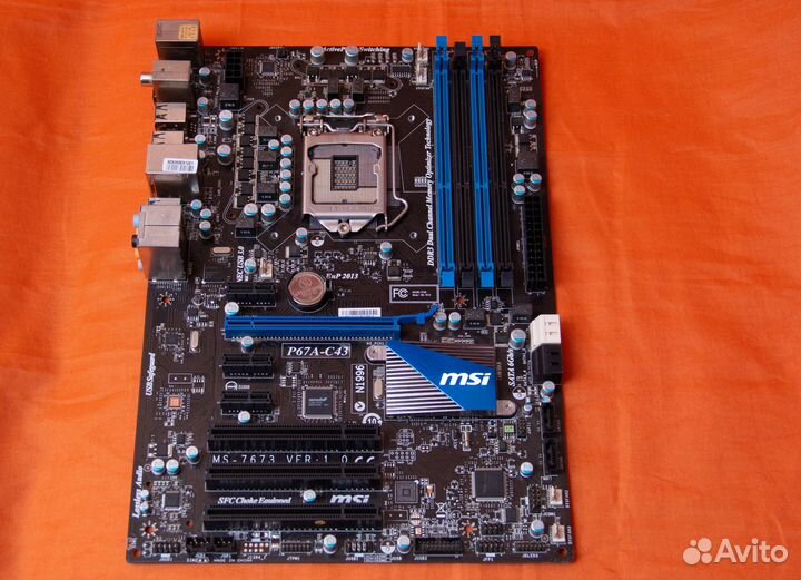 Материнская плата 1155 MSI P67A-C43
