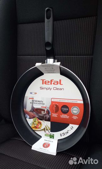 Новая сковорода Tefal 22,24,26,28см