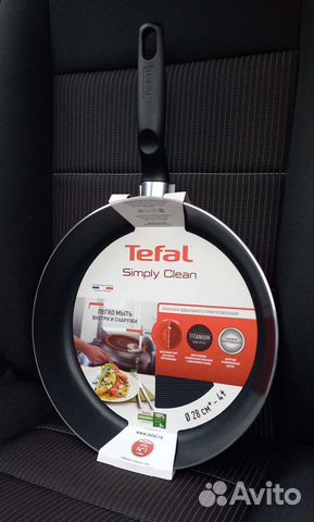 Новая сковорода Tefal 22,24,26,28см