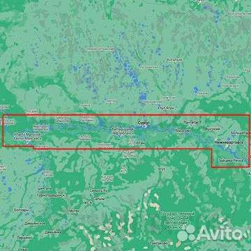 Карты глубин C-Map RS-Y514, RS-Y513, RS-Y512, 050