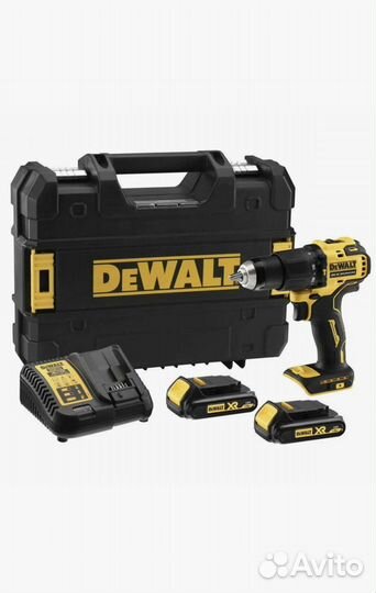 Ударная дрель-шуруповерт dewalt DCD709D2T