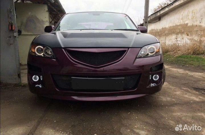 Решетка радиатора mazda 3 bk, седан